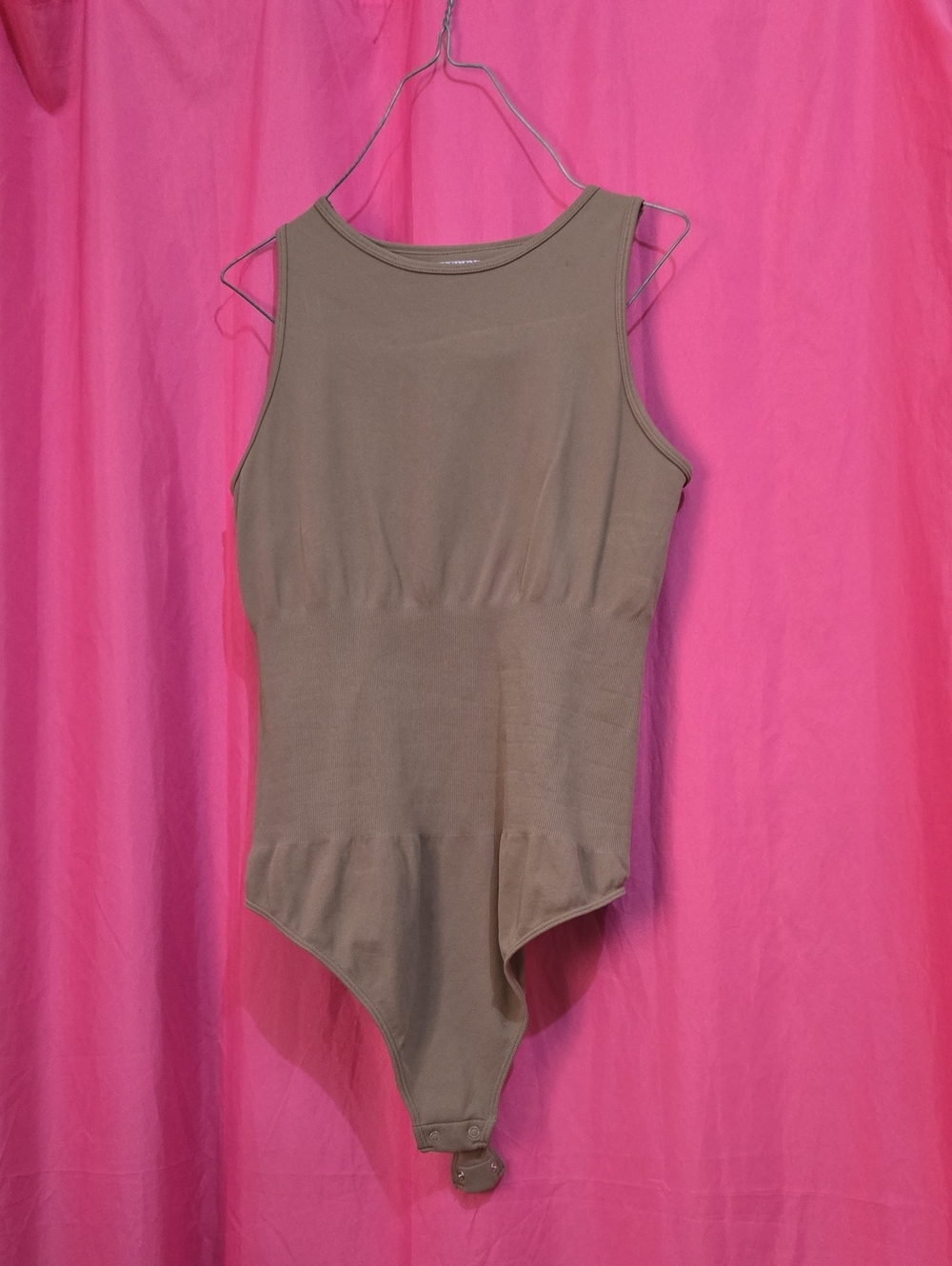 Sleeveless Olive Green Bodysuit